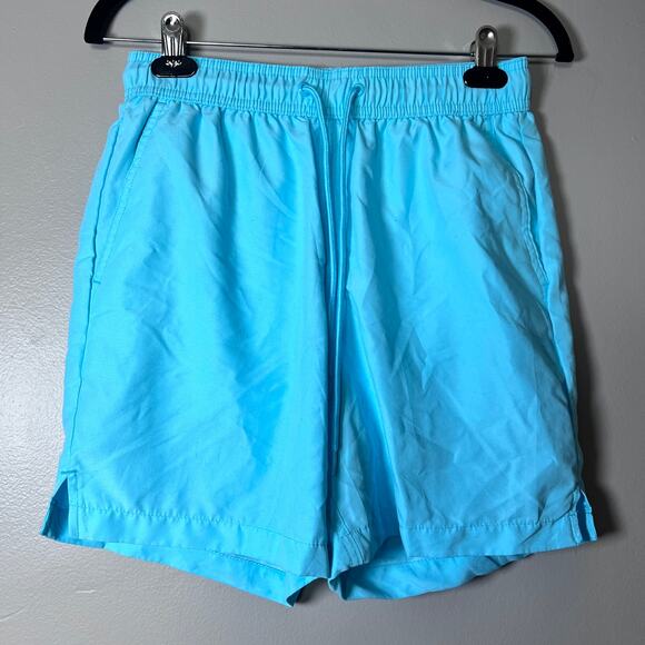 GEORGE Men’s Swim Trunks Lot of 3 Red Orange Blue Mesh Liner size- 2x Lg & 1x Sm - Picture 2 of 9